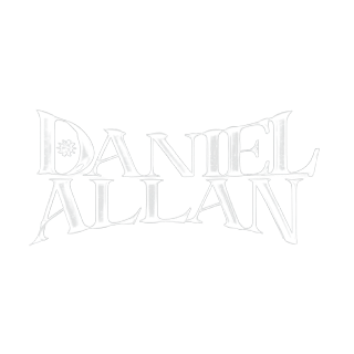 Daniel Allan [logo, white only]